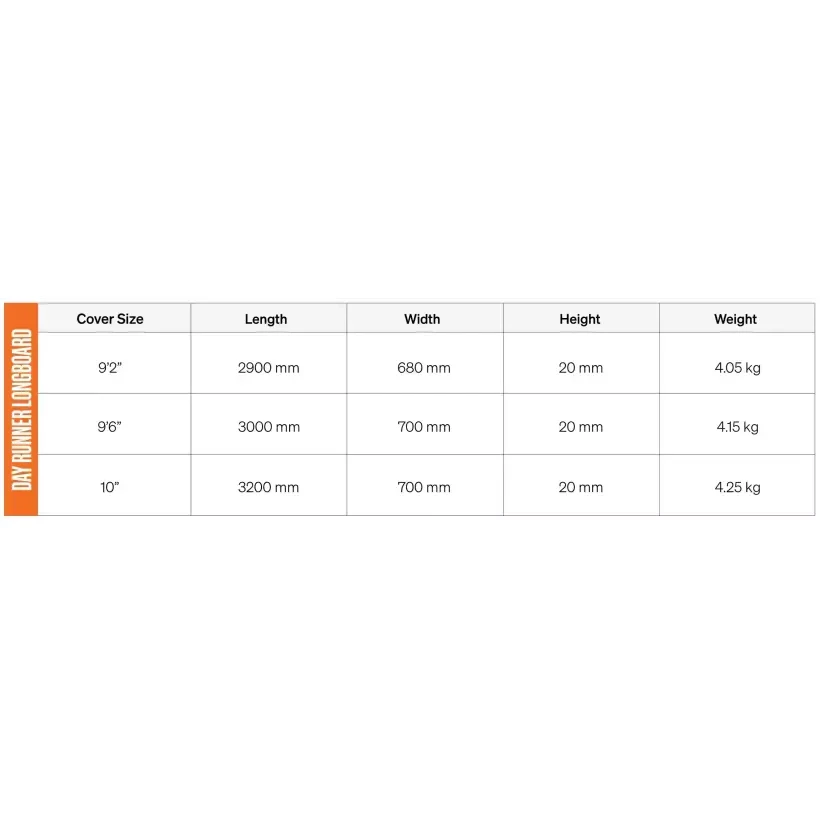 Housse de surf FCS Dayrunner Longboard Alpine