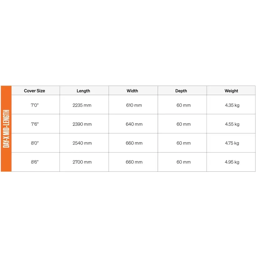 Funda FCS Day-X Mid-Lenght Alpine