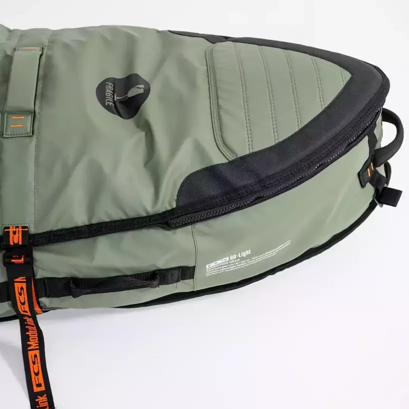 Housse de surf FCS Travel 2 Shortboard/Fish Alpine