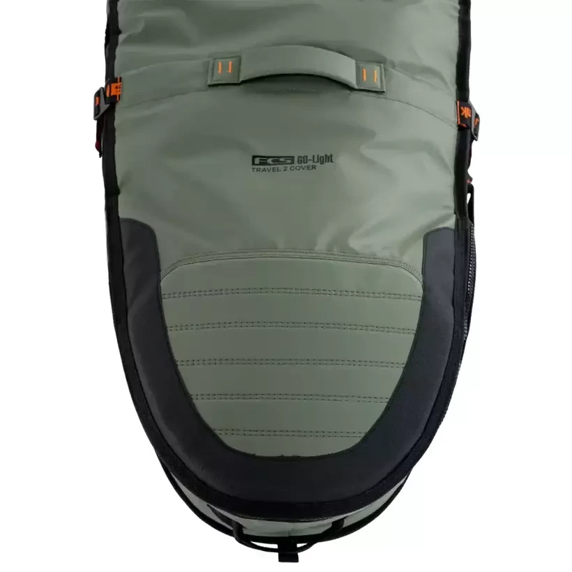 boardbag FCS Travel 4 Shortboard/Fish Alpine