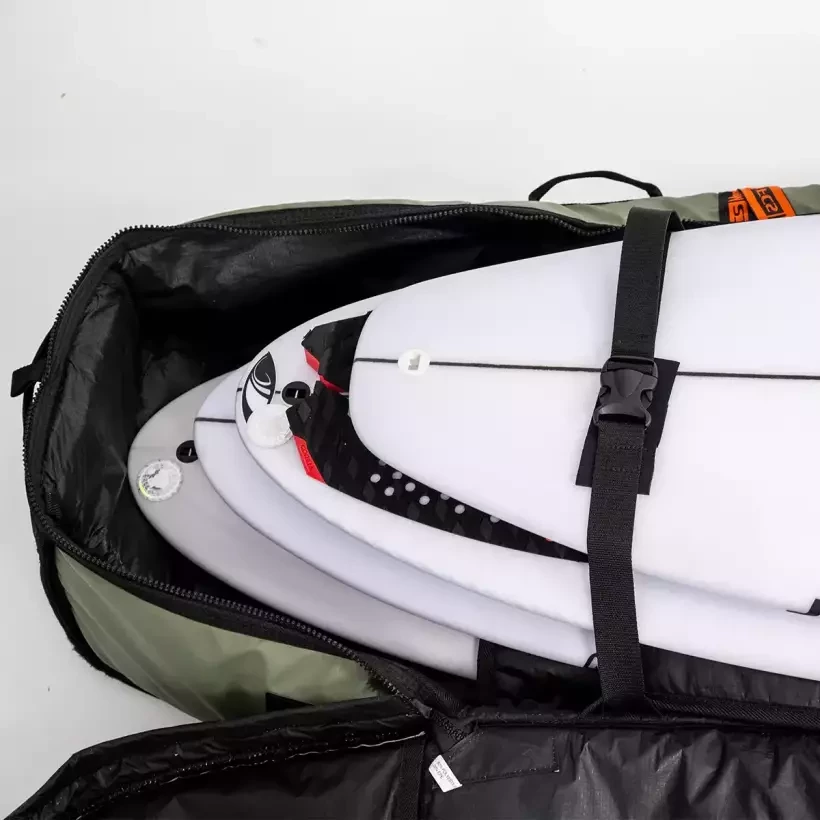 Sacca FCS Travel 4 Shortboard/Fish Alpine