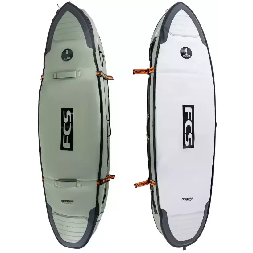 boardbag FCS Travel 4 Shortboard/Fish Alpine