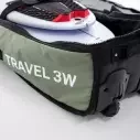 FCS Travel 3 Wheelie Shortboard/Fish Alpine