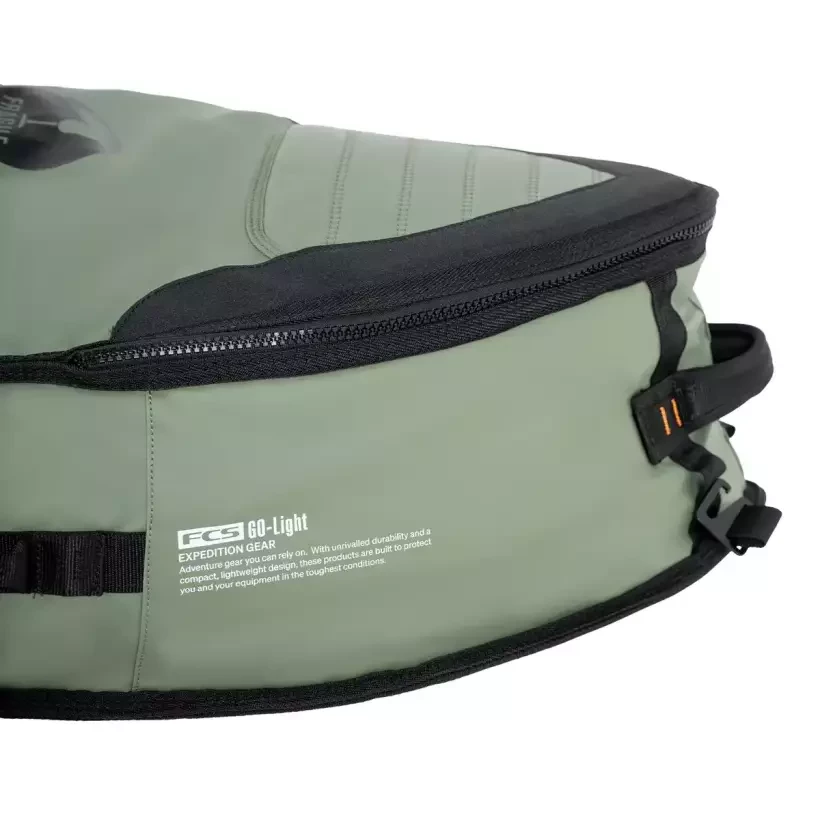 Capas de surf FCS Travel 3 Wheelie Shortboard/Fish Alpine