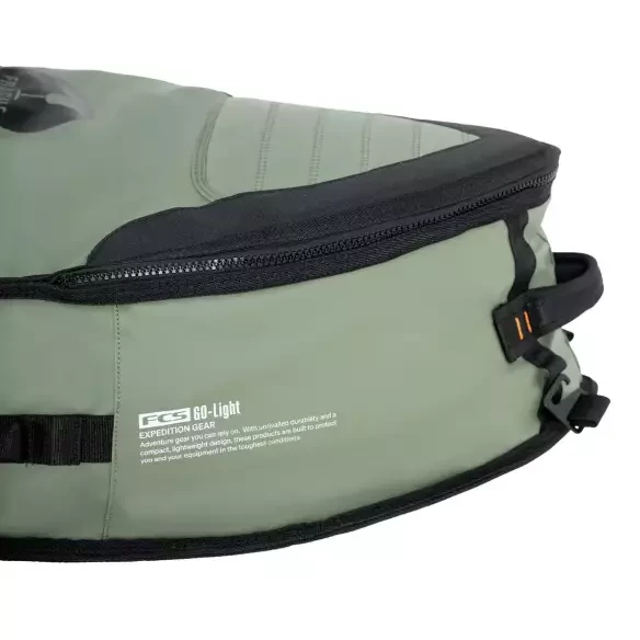Capas de surf FCS Travel 3 Wheelie Shortboard/Fish Alpine