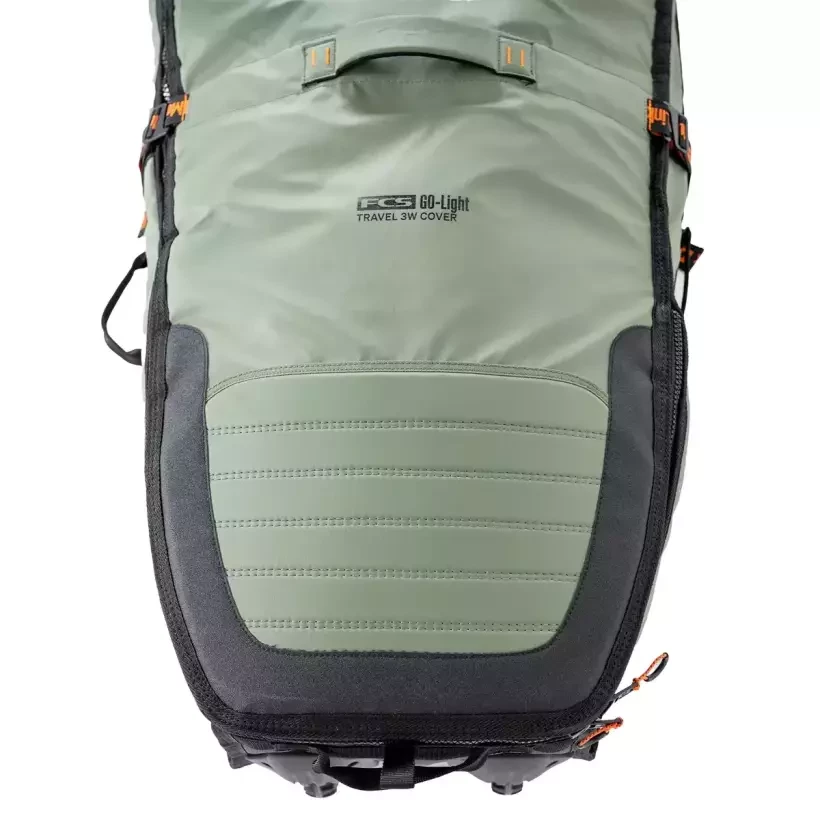 boardbag FCS Travel 3 Wheelie Shortboard/Fish Alpine