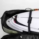 Housse de surf FCS Travel 3 Wheelie Shortboard/Fish Alpine