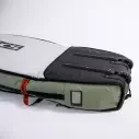 Housse de surf FCS Travel 3 Wheelie Shortboard/Fish Alpine