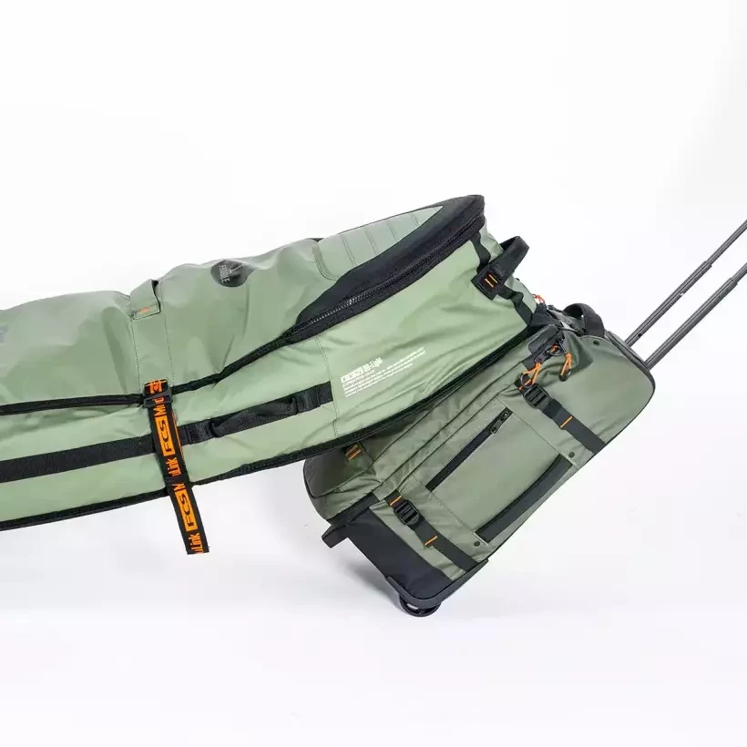Funda FCS Travel 4 Wheelie Shortboard/Fish Alpine