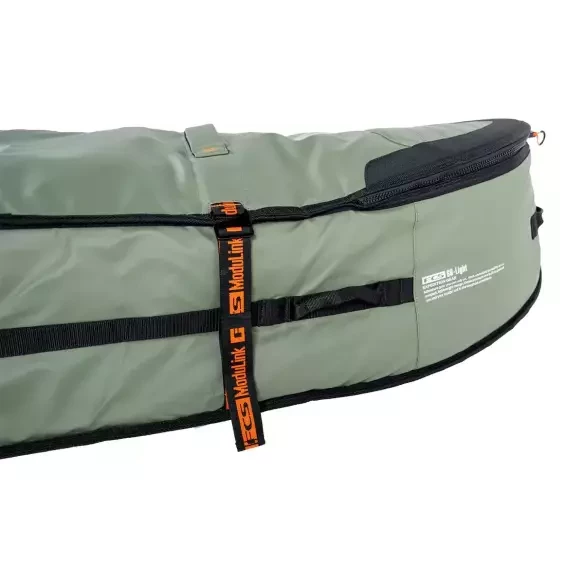 Capas de surf FCS Travel 4 Wheelie Shortboard/Fish Alpine