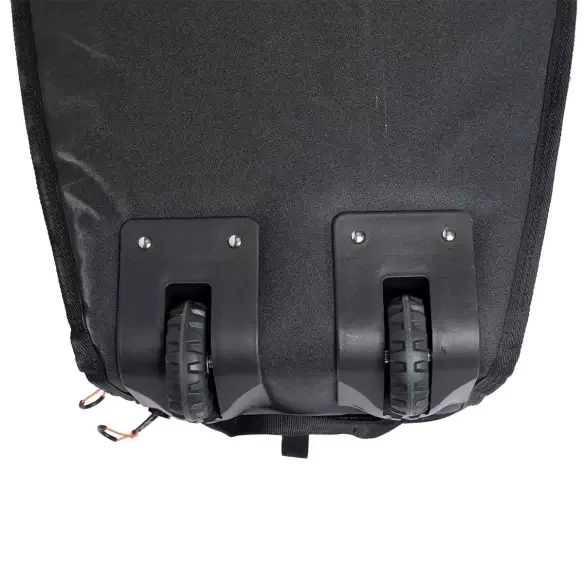 FCS Travel 4 Wheelie Shortboard/Fish Alpine