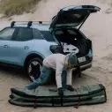 Capas de surf FCS Travel 4 Wheelie Shortboard/Fish Alpine