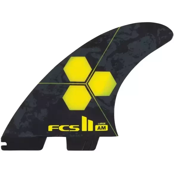 Ailerons de surf FCSII Al Merrick PC Yellow
