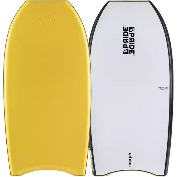 Tabla de Bodyboard Pride Morph PP+SNPP Yellow/White