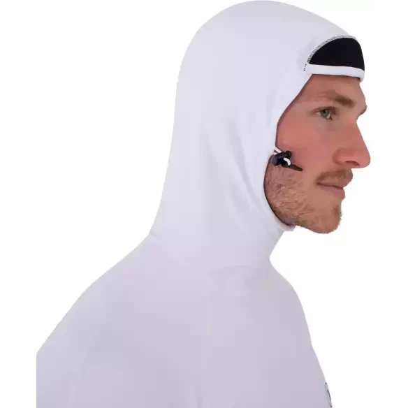Hurley Icon Hooded Surf Lycra Weiß