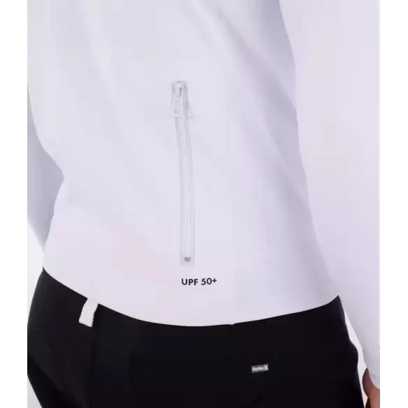 Lycra de Surf com Capuz Hurley Icon Hooded White