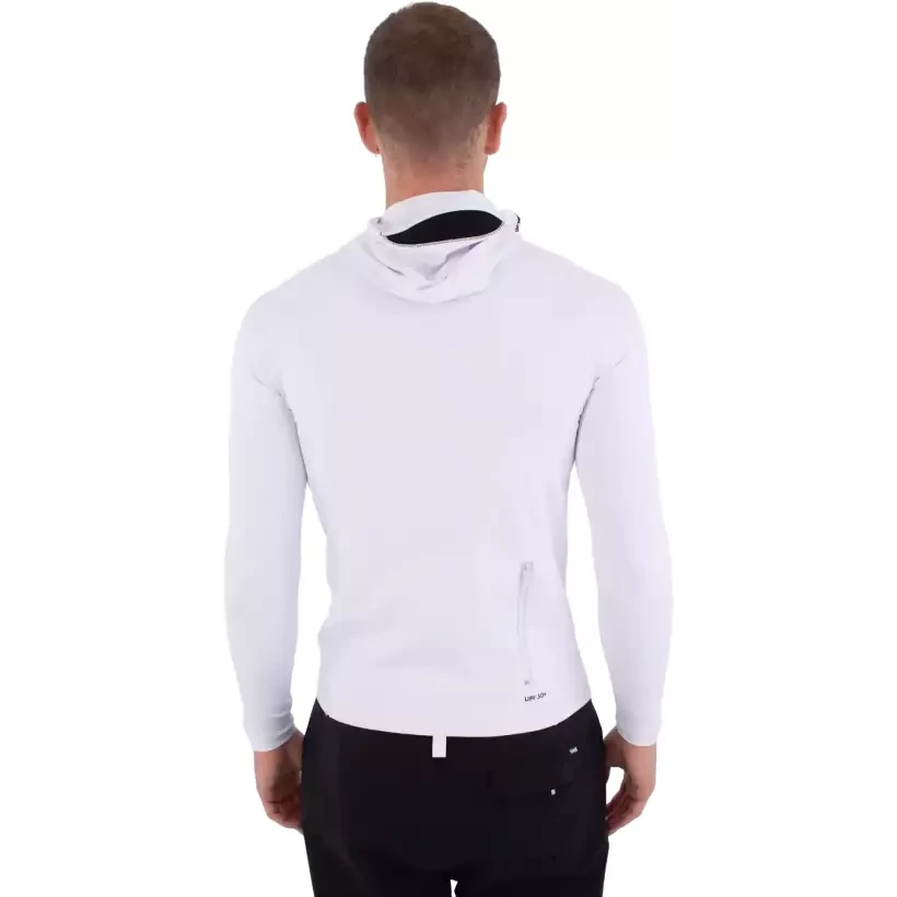 Hurley Icon Hooded Surf Lycra Wit
