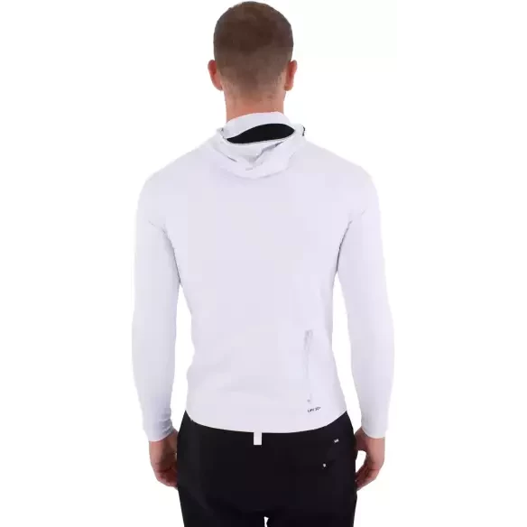 Hurley Icon Hooded Surf Lycra Weiß