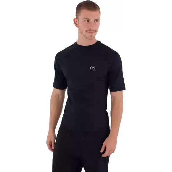 Hurley Icon Circle Black SS Lycra