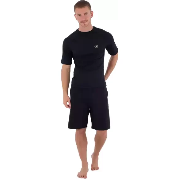 Hurley Icon Circle Black SS Lycra