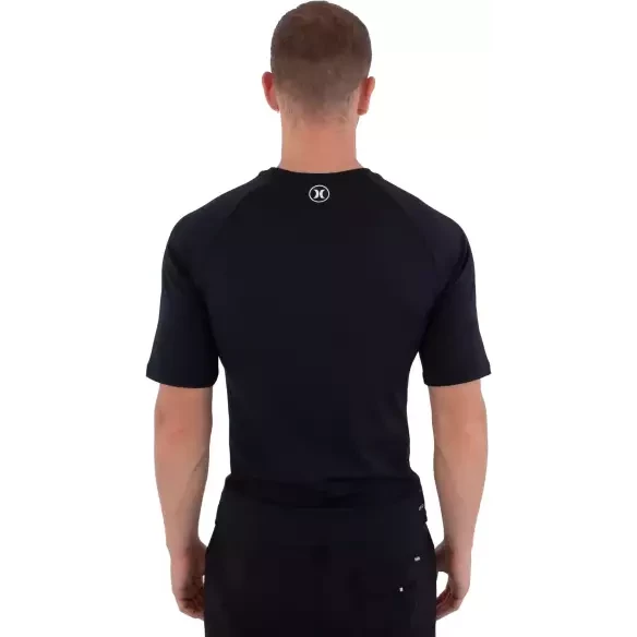 Rashguard Hurley Icon Circle Black SS