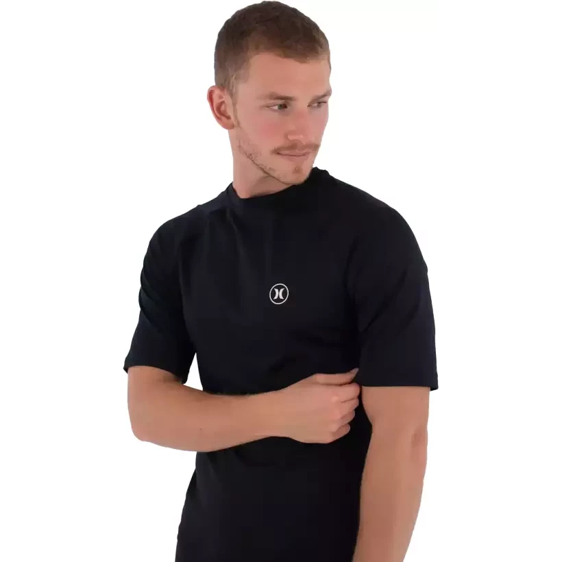 Hurley Icon Circle Black SS Lycra