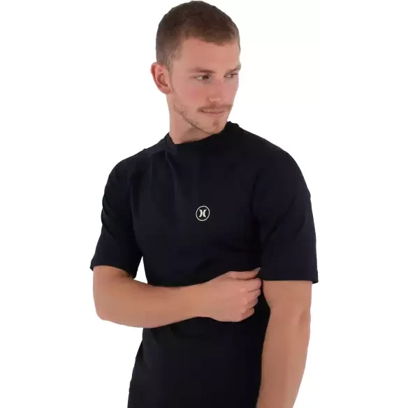 Hurley Icon Circle Black SS Lycra