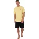 T-Shirt anti UV Hurley Flamengue SS Nectarine