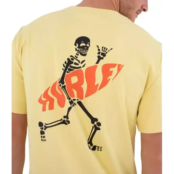 T-shirt UV Hurley Flamengue SS Nectarine