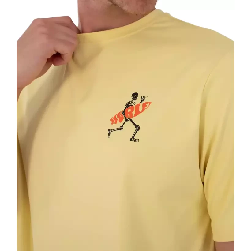 T-Shirt anti UV Hurley Flamengue SS Nectarine