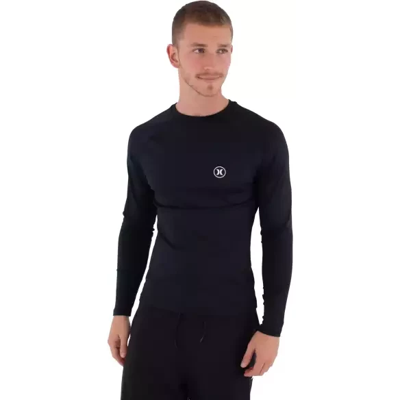 Lycra de surf Hurley Icon Circle Black LS
