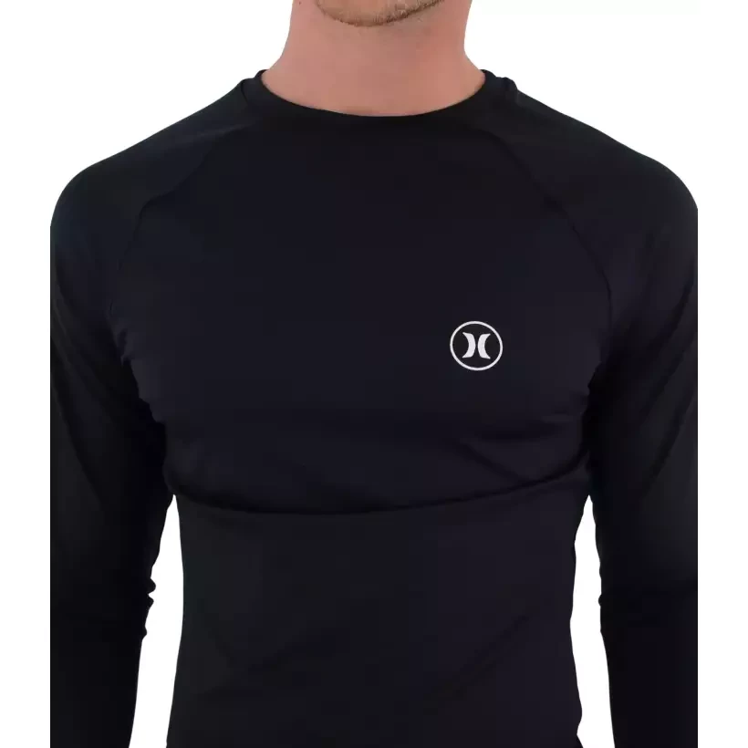 Lycra de surf Hurley Icon Circle Black LS