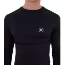 Hurley Icon Circle Black LS Lycra