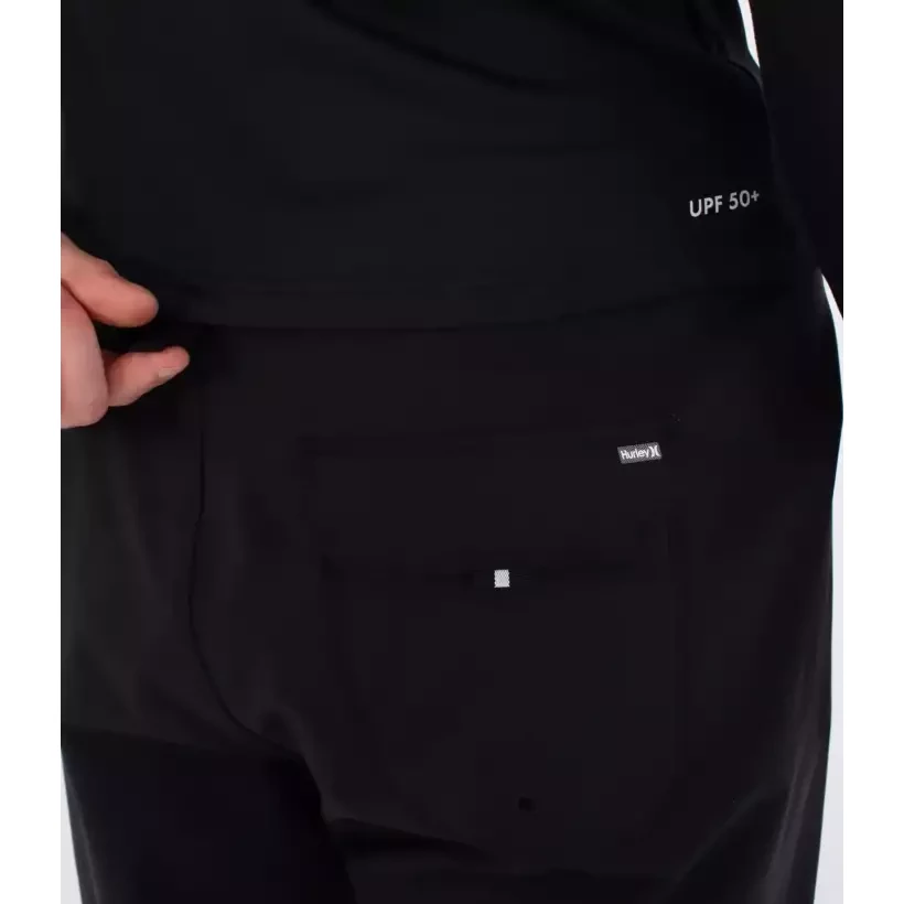 Lycra de surf Hurley Icon Circle Black LS