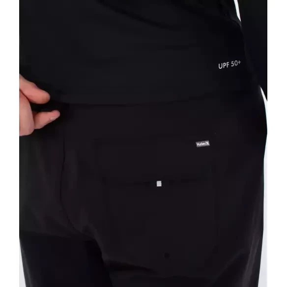 Rashguard Hurley Icon Circle Black LS