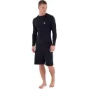 Lycra de surf Hurley Icon Circle Black LS