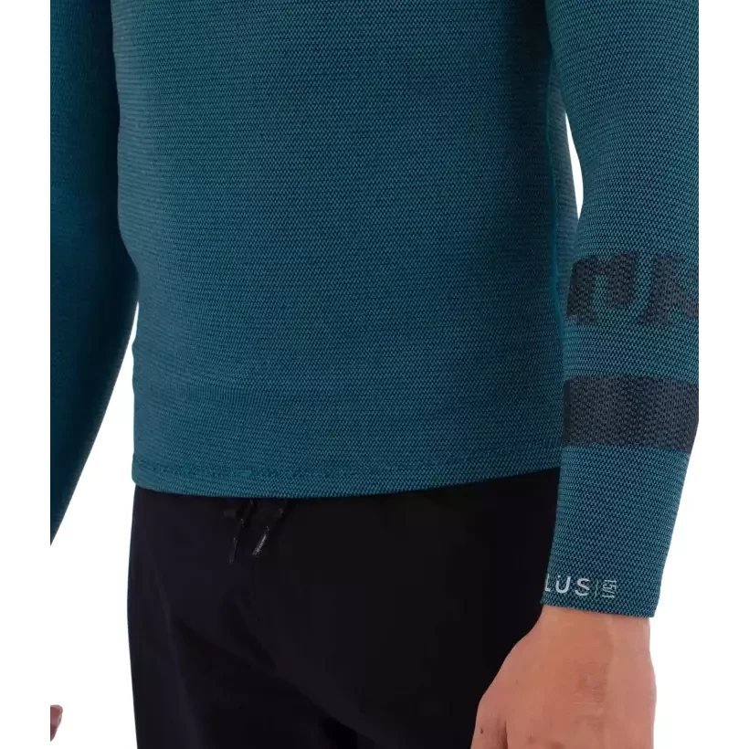 Top in neoprene Hurley Plus Texture 1,5/1mm Black/Sky Blue