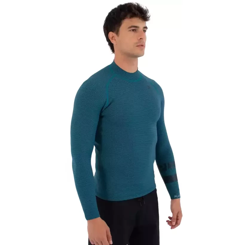 Hurley neopreen top Plus Texture 1,5/1mm Black/Sky Blue