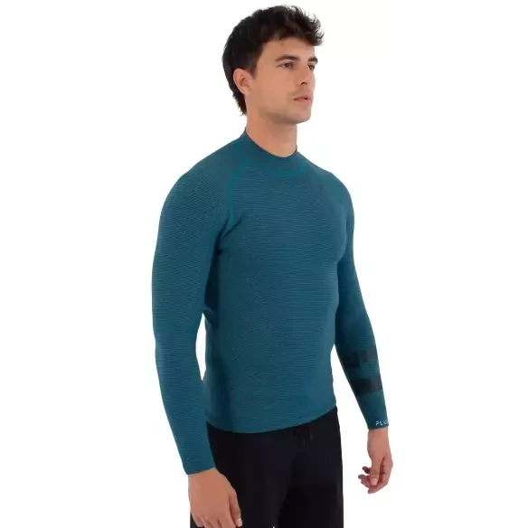 Hurley Jacket Plus Texture 1,5/1mm Black/Sky Blue