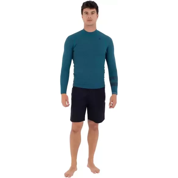 Top de neopreno Hurley Plus Texture 1,5/1mm Black/Sky Blue