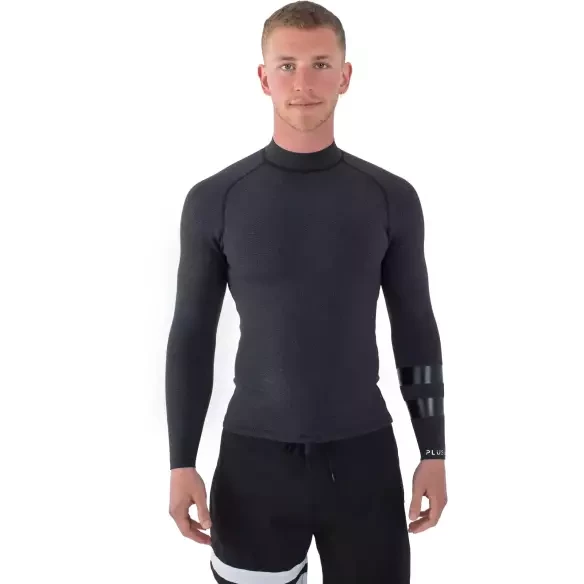 Hurley neopreen top Plus Texture 1,5/1mm Black/Graphite