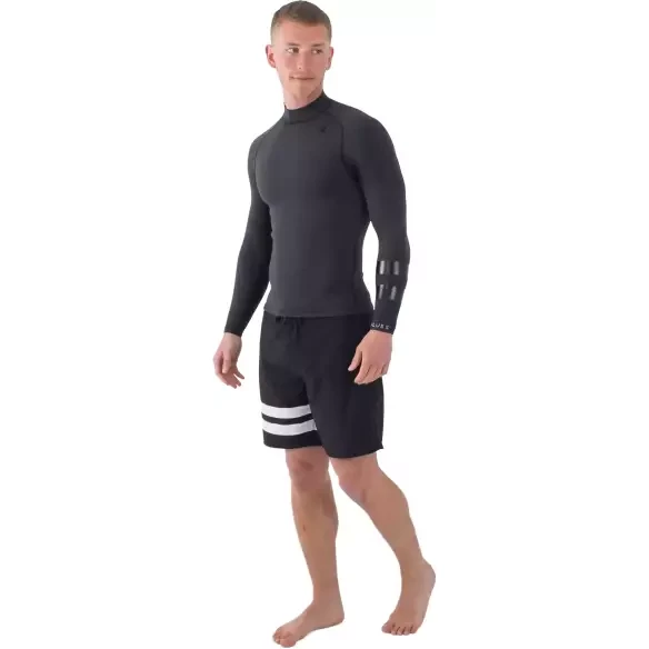 Hurley neopreen top Plus Texture 1,5/1mm Black/Graphite