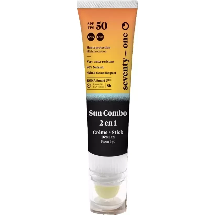 Crème solaire Sun Combo SPF50 Seventy One Percent