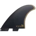 Quilhas surf FCSII Album Twin+Stabilizer Black/Gold