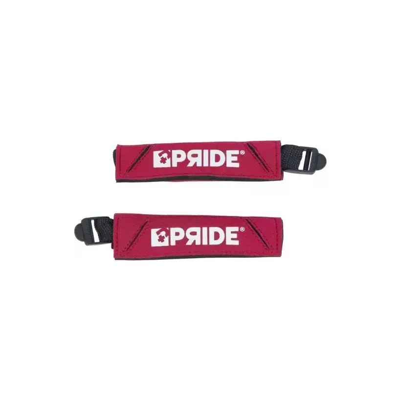 Knijpende vinnen Pride Fin Straps Red