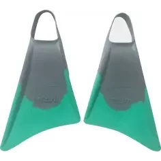 Pé de pato bodyboard Stealth S1 Super Soft Grey/Menthol
