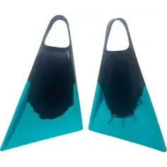 Aletas de bodyboard Stealth S2 Super Soft Black/Teal