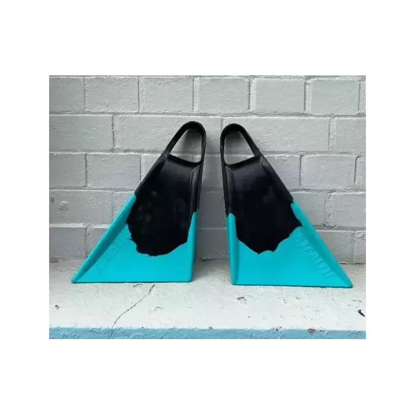 Aletas de bodyboard Stealth S2 Super Soft Black/Teal