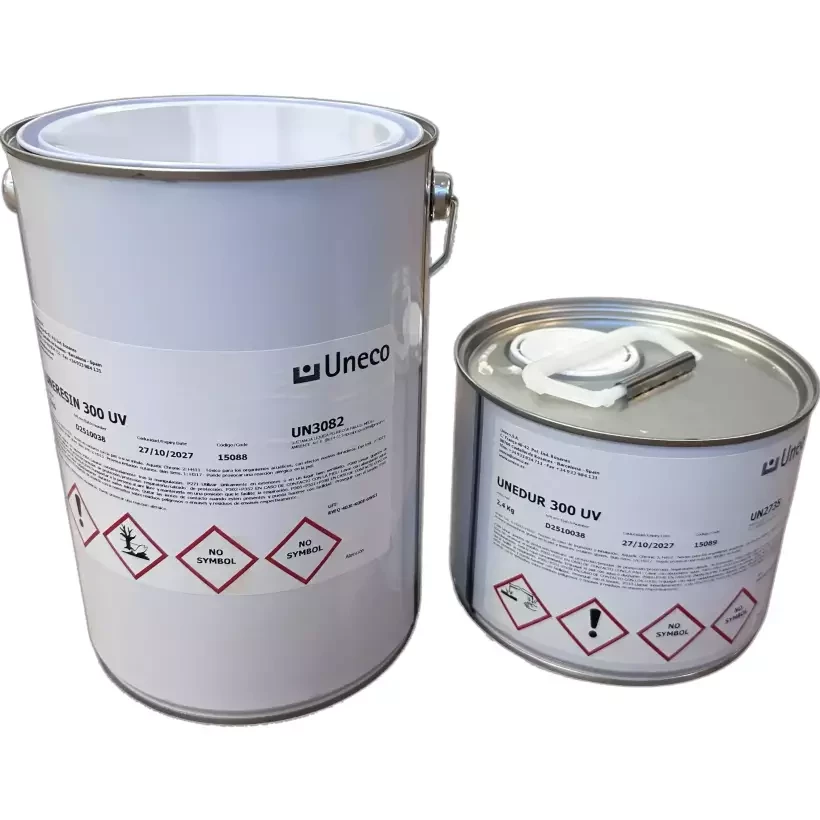 Epoxy Harz Uneco Unedur 300 UV - 7,4Kg Kit