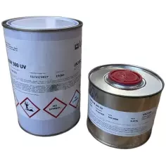 Resina epossidica Uneco Unedur 300 UV - Kit 1,48 kg